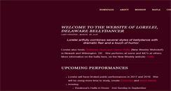 Desktop Screenshot of loreleidancer.com